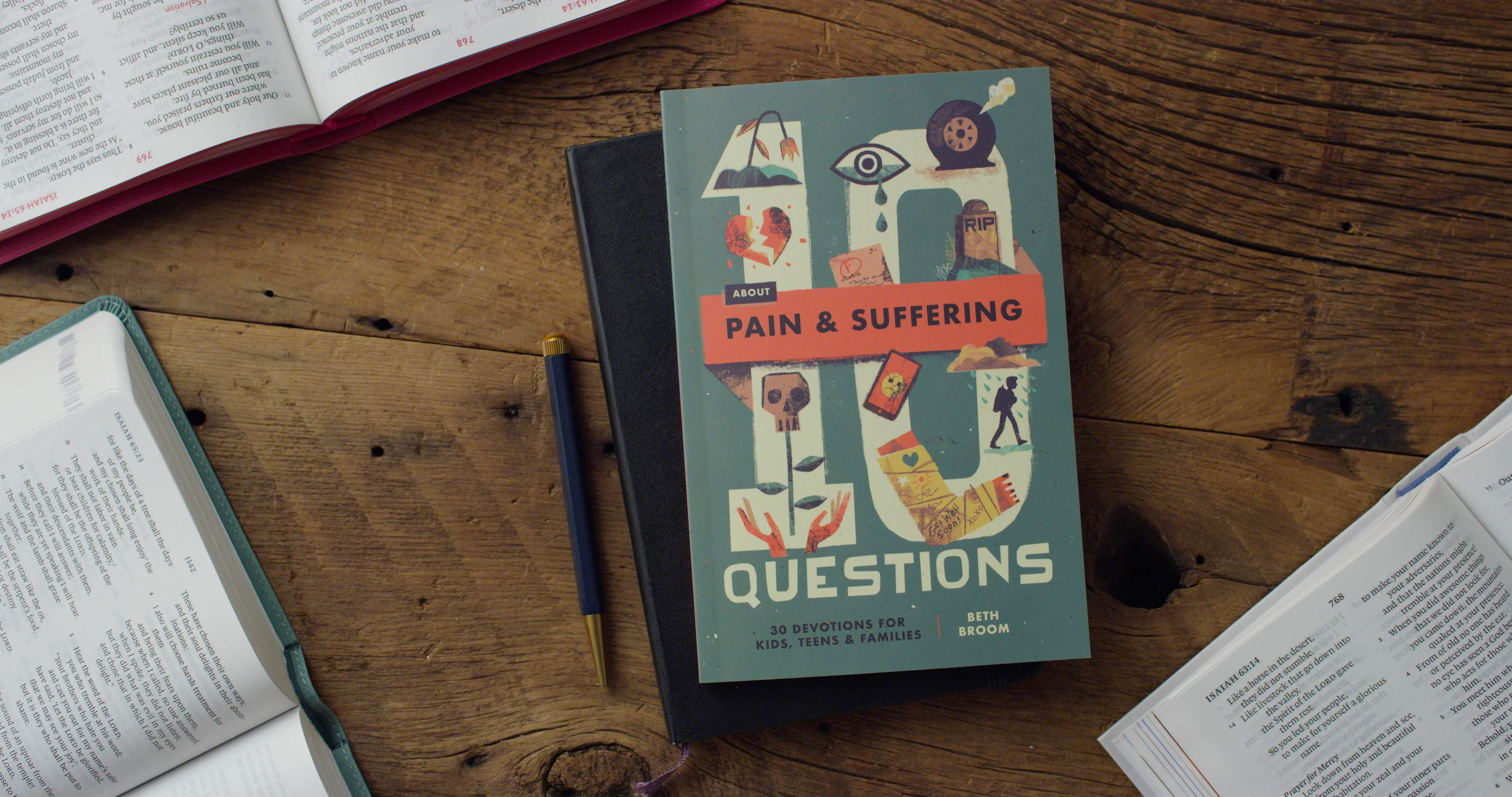 10 Questions about Pain and Suffering: 30 Devotions for Kids, Teens, and Families - Image 2