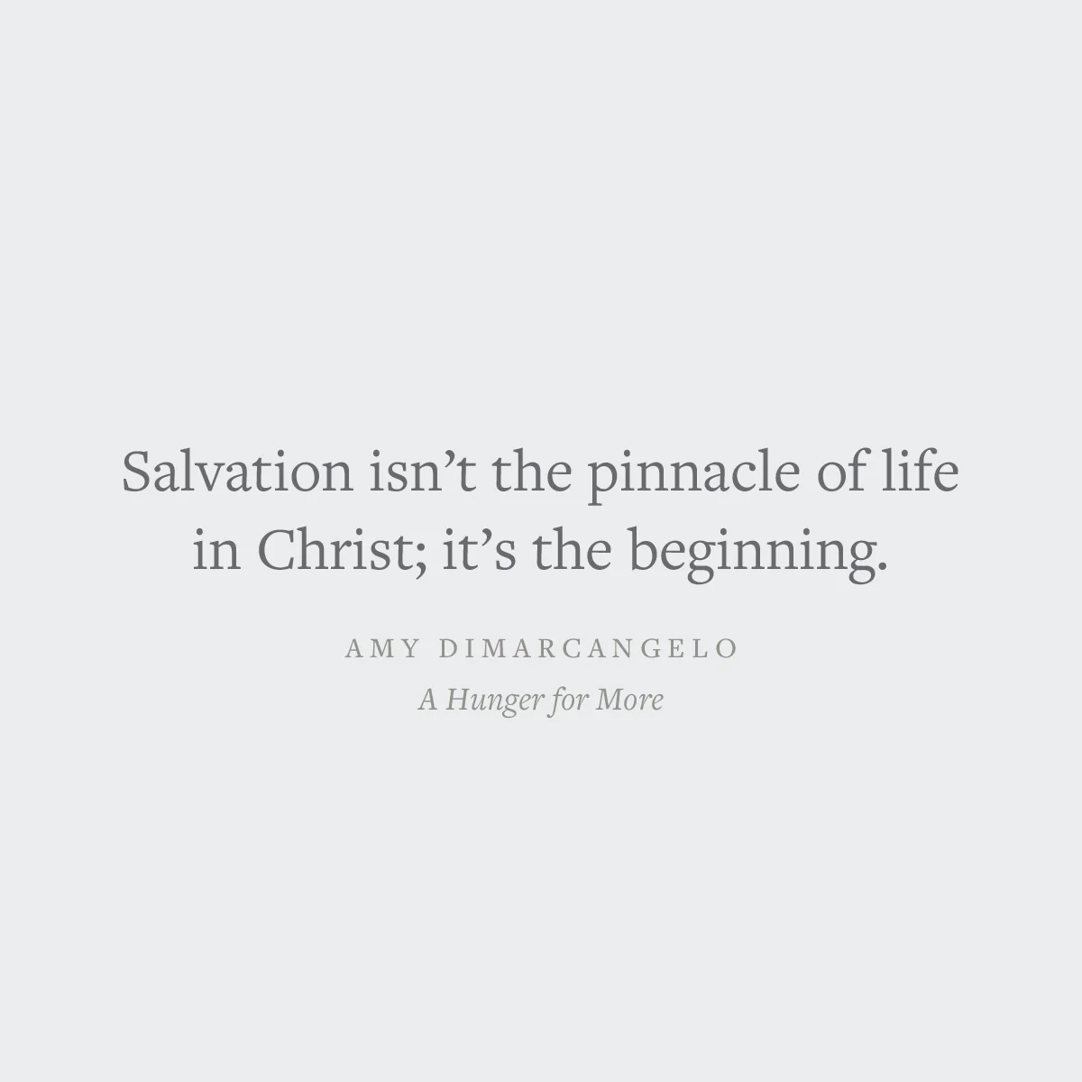 A Hunger for More: Finding Satisfaction in Jesus When the Good Life Doesn't Fill You (Gospel Coalition) - Image 7