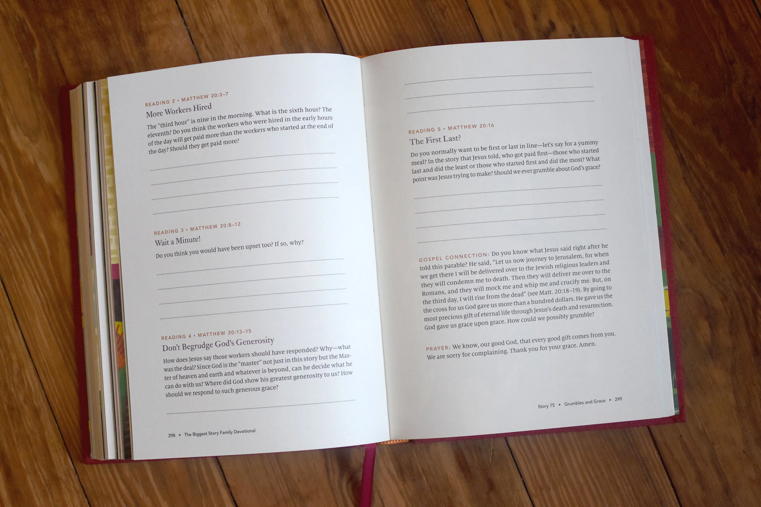 The Biggest Story Family Devotional - Image 7