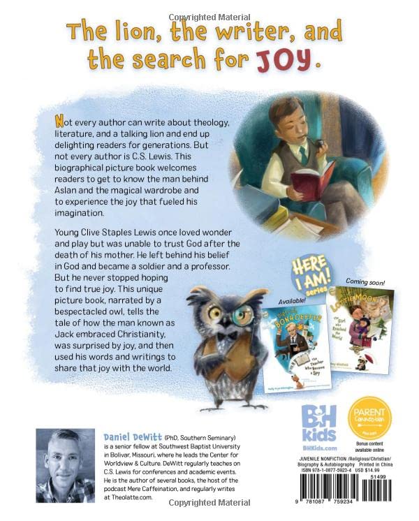 C.S. Lewis: The Writer Who Found Joy (Here I Am! Biography) - Image 2