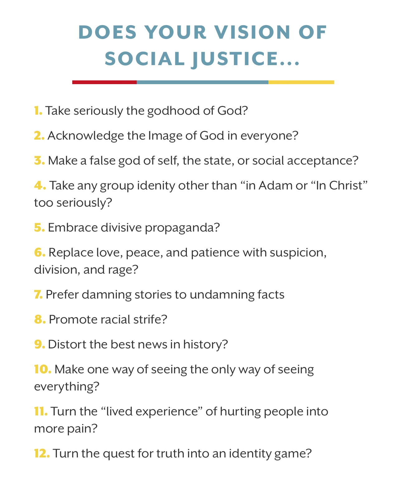 Confronting Injustice Without Compromising Truth: 12 Questions Christians Should Ask about Social Justice - Image 3