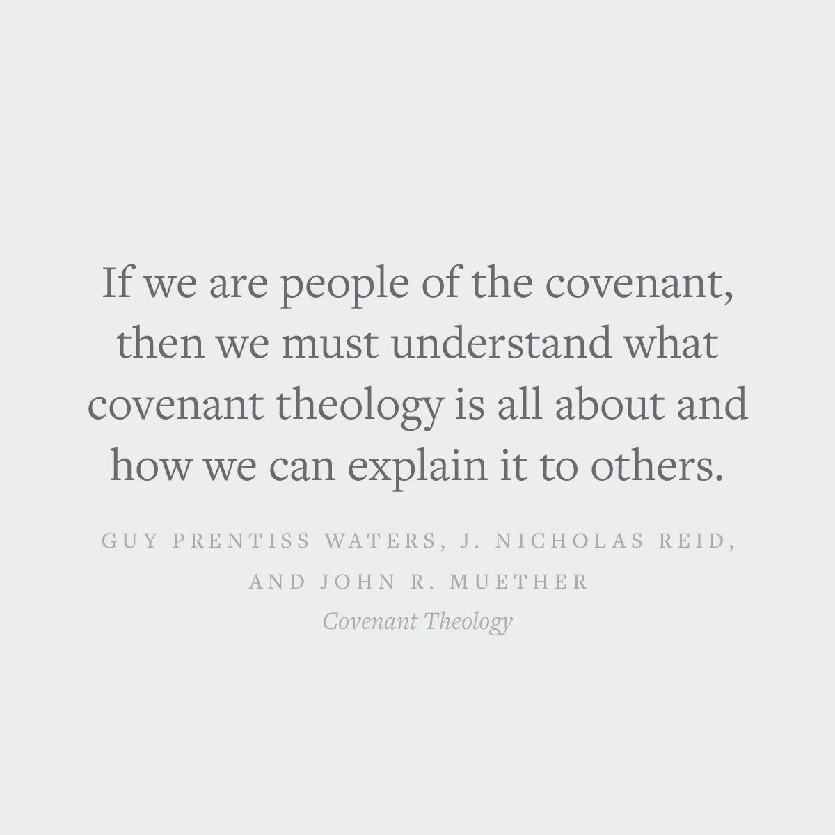 Covenant Theology: Biblical, Theological, and Historical Perspectives - Image 6