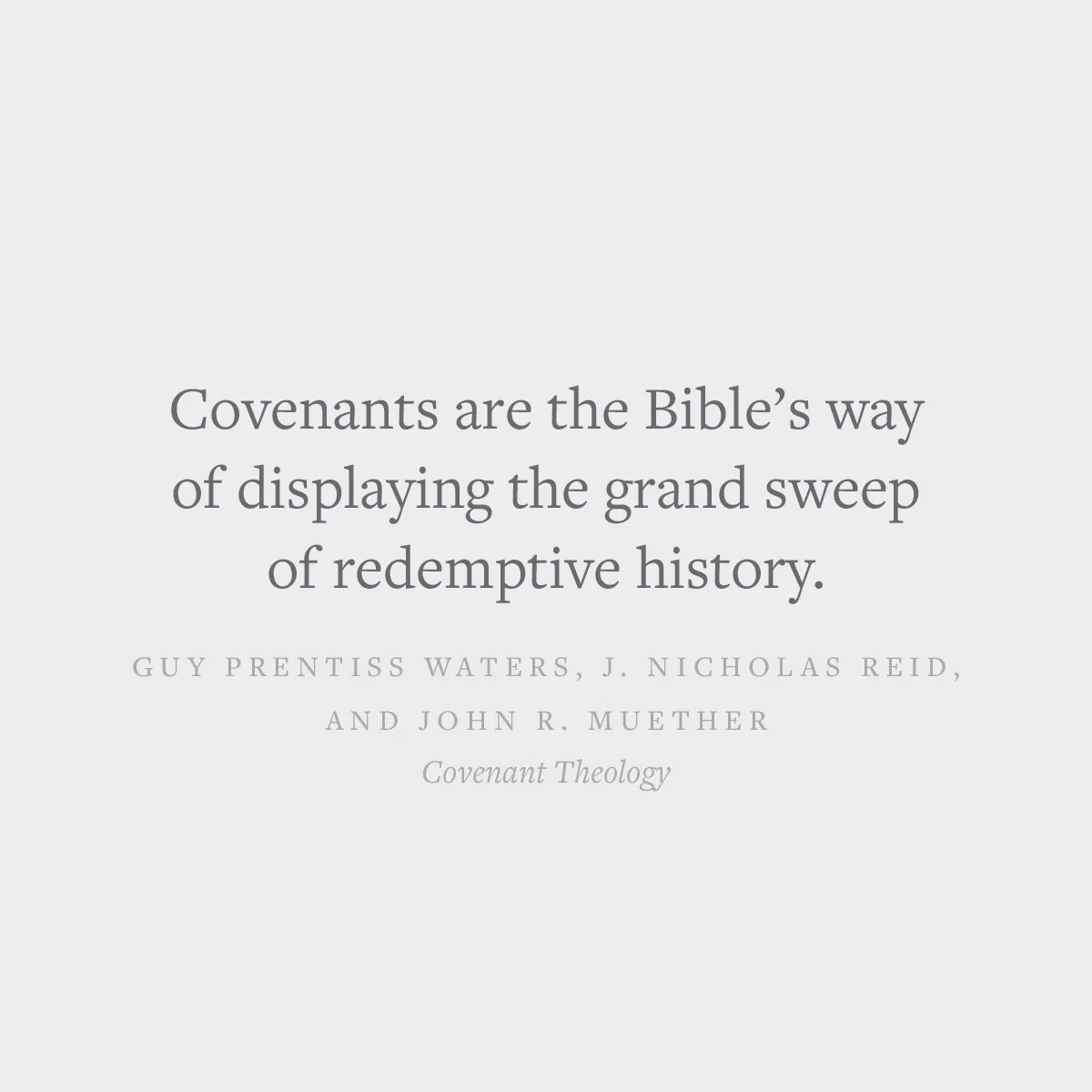 Covenant Theology: Biblical, Theological, and Historical Perspectives - Image 7