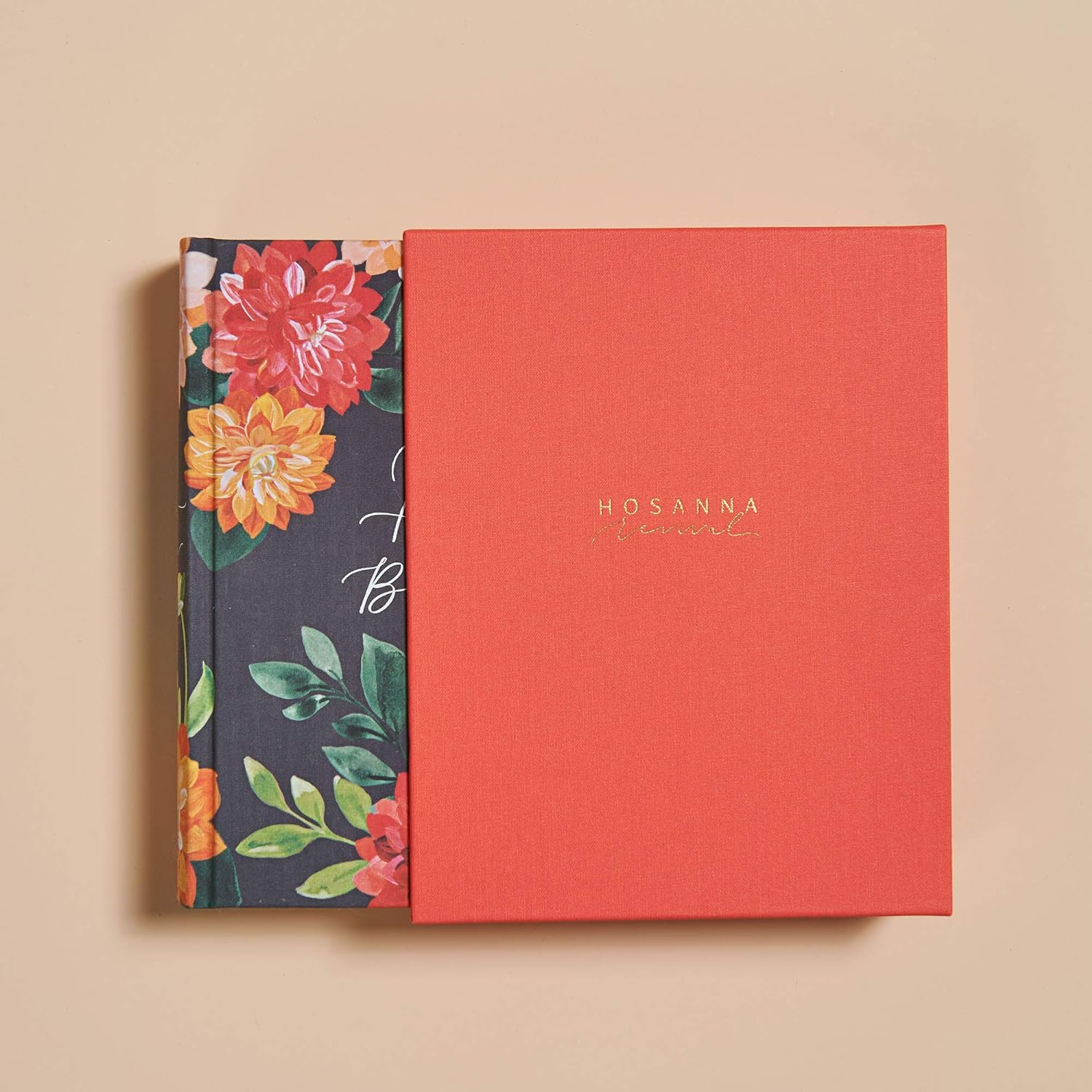 CSB Notetaking Bible, Hosanna Revival Edition, Dahlias - Image 2