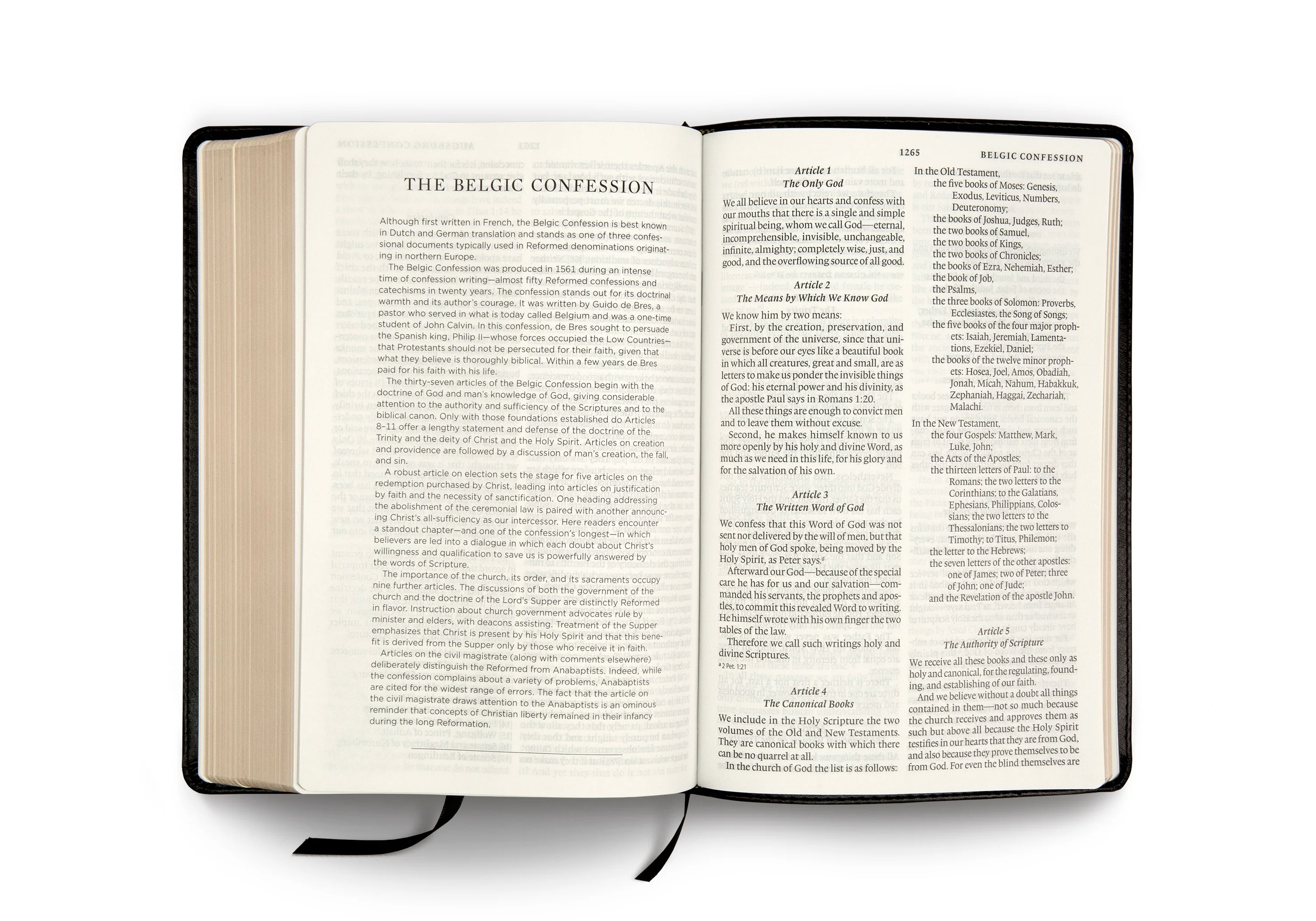 ESV Bible with Creeds and Confessions (TruTone, Black) - Image 6