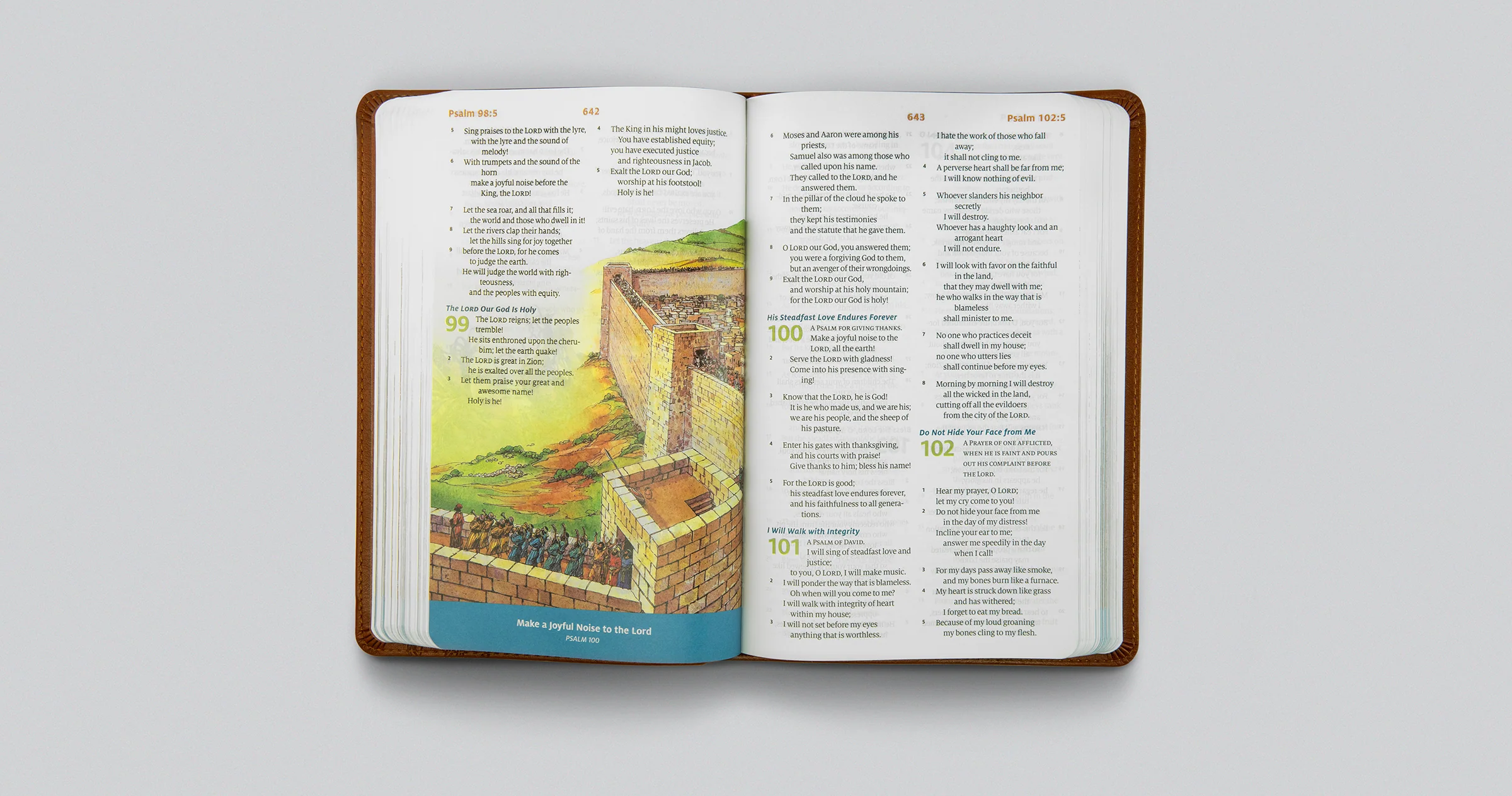 ESV Children's Bible (Trutone, Brown, Let the Children Come Design) - Image 4