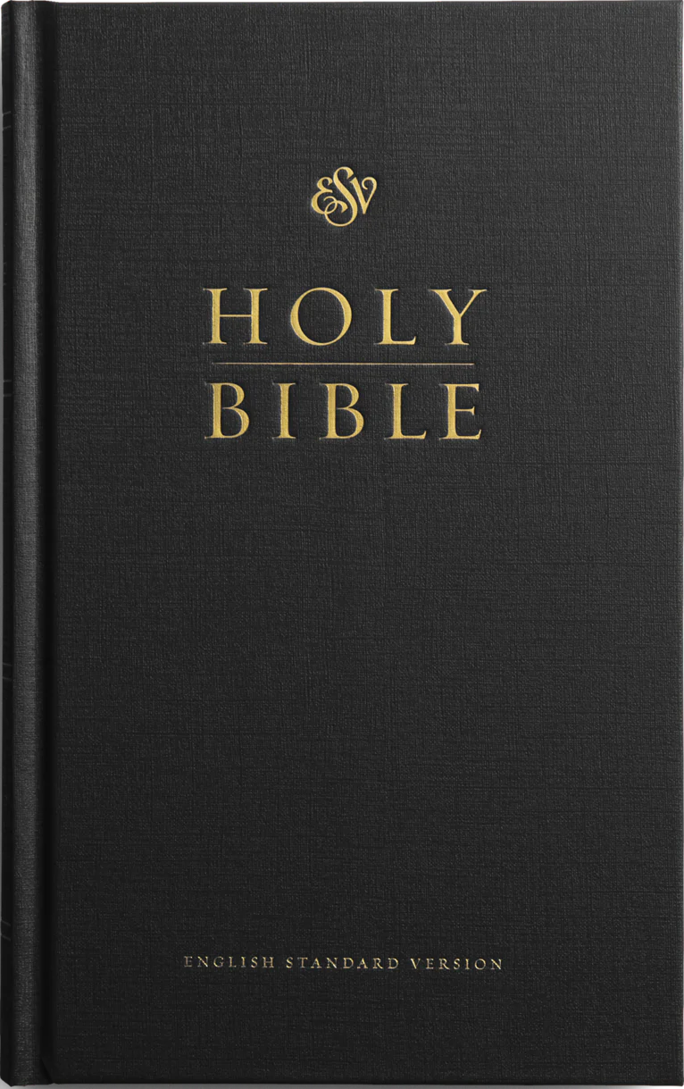 ESV Church Bible, Large Print (Hardcover, Black)