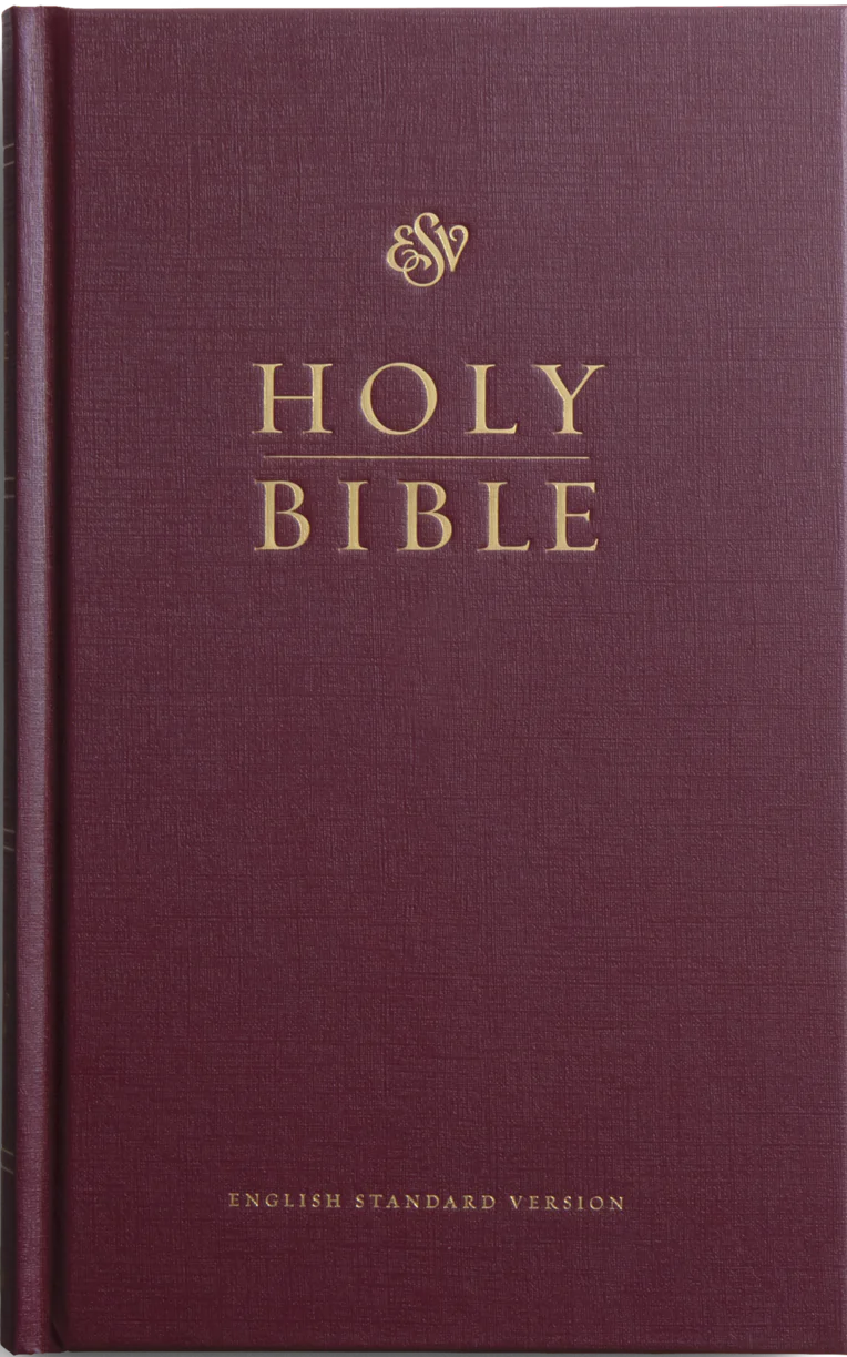 ESV Church Bible, Large Print (Hardcover, Burgundy)