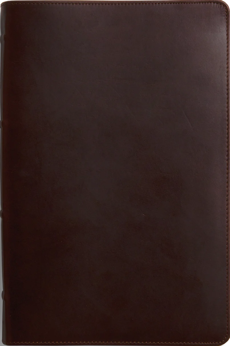 ESV Heirloom Bible, Omega Edition (Wellington Leather, Brown)