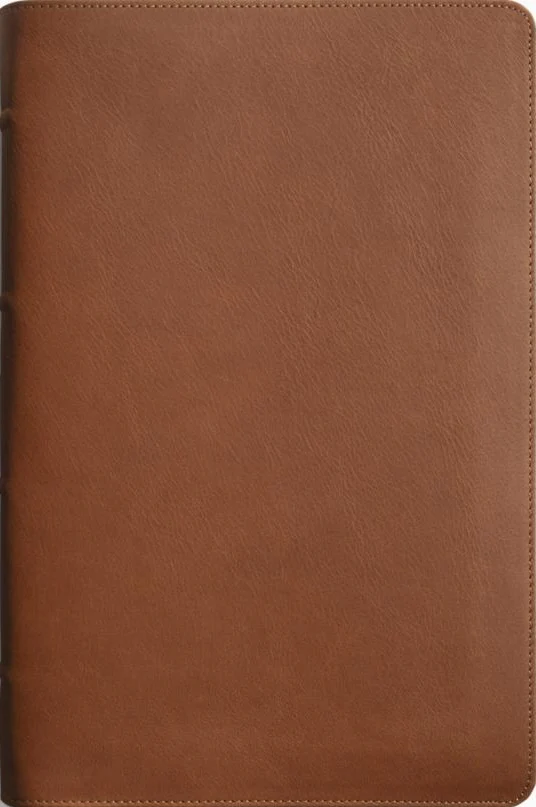ESV Heirloom Bible, Veritas: Single Column Edition (Cowhide, British Tan, Full Yapp)