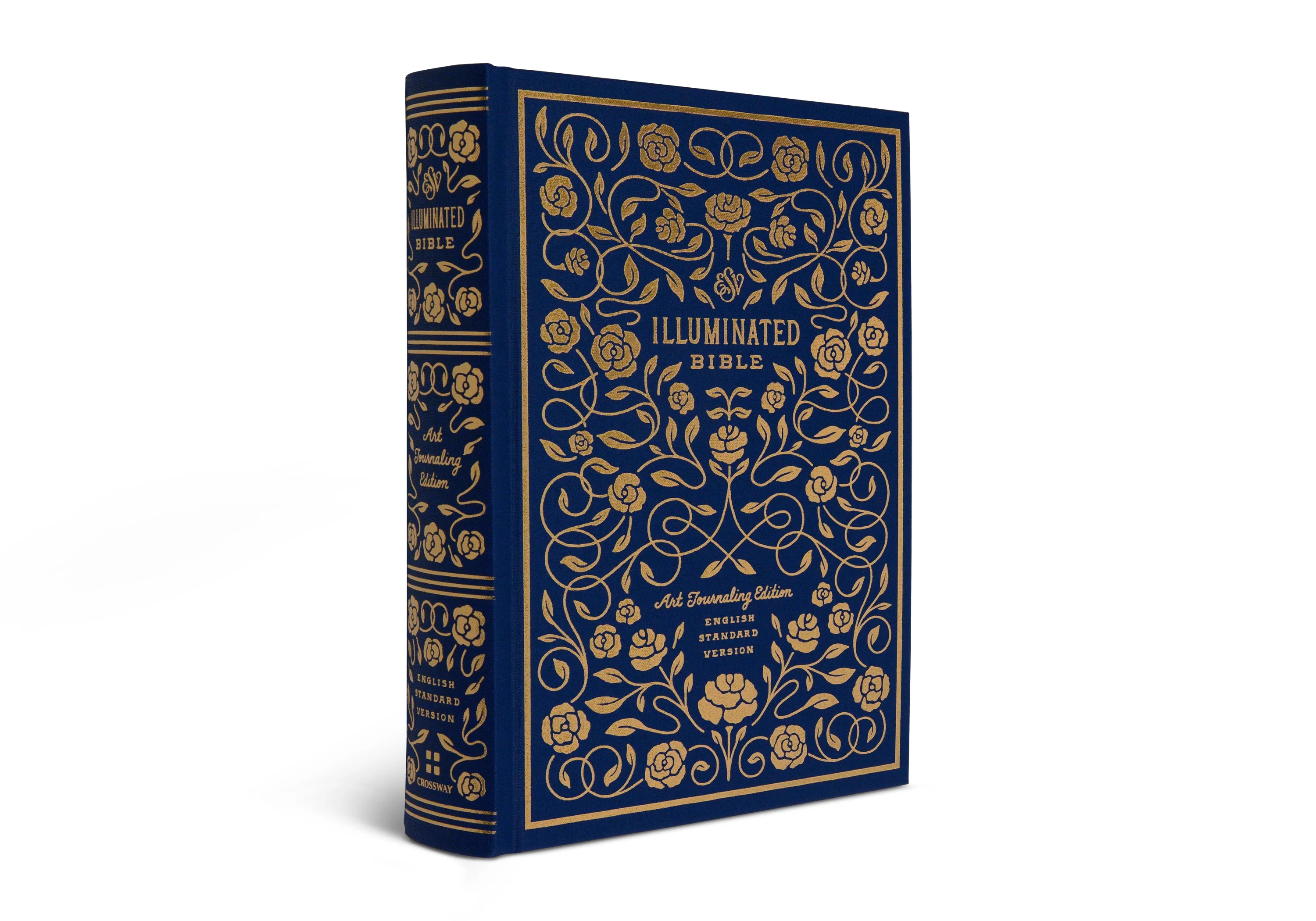 ESV Illuminated Bible, Art Journaling Edition (Cloth Over Board, Navy) - Image 7