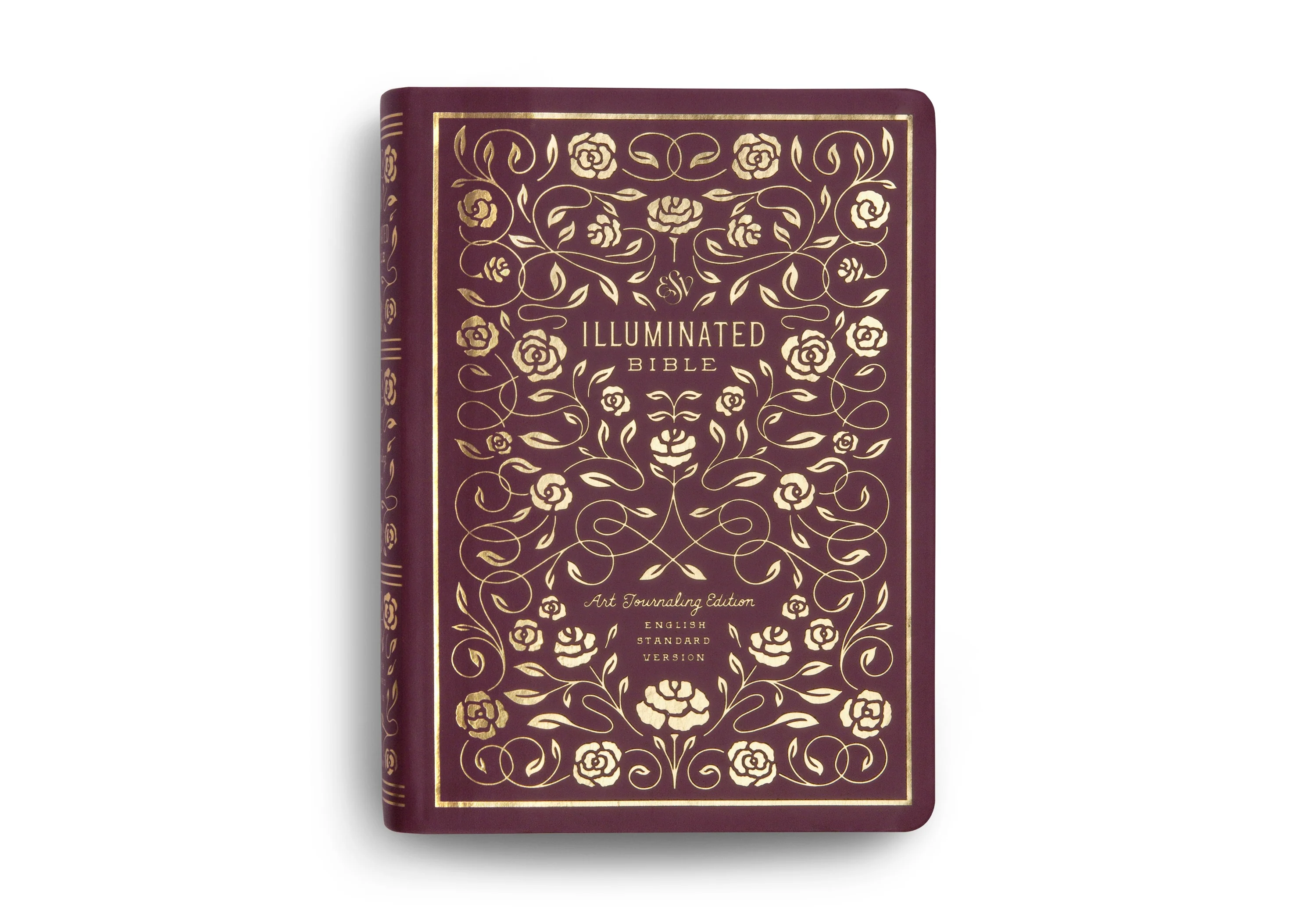 ESV Illuminated Bible, Art Journaling Edition (TruTone, Burgundy) - Image 3