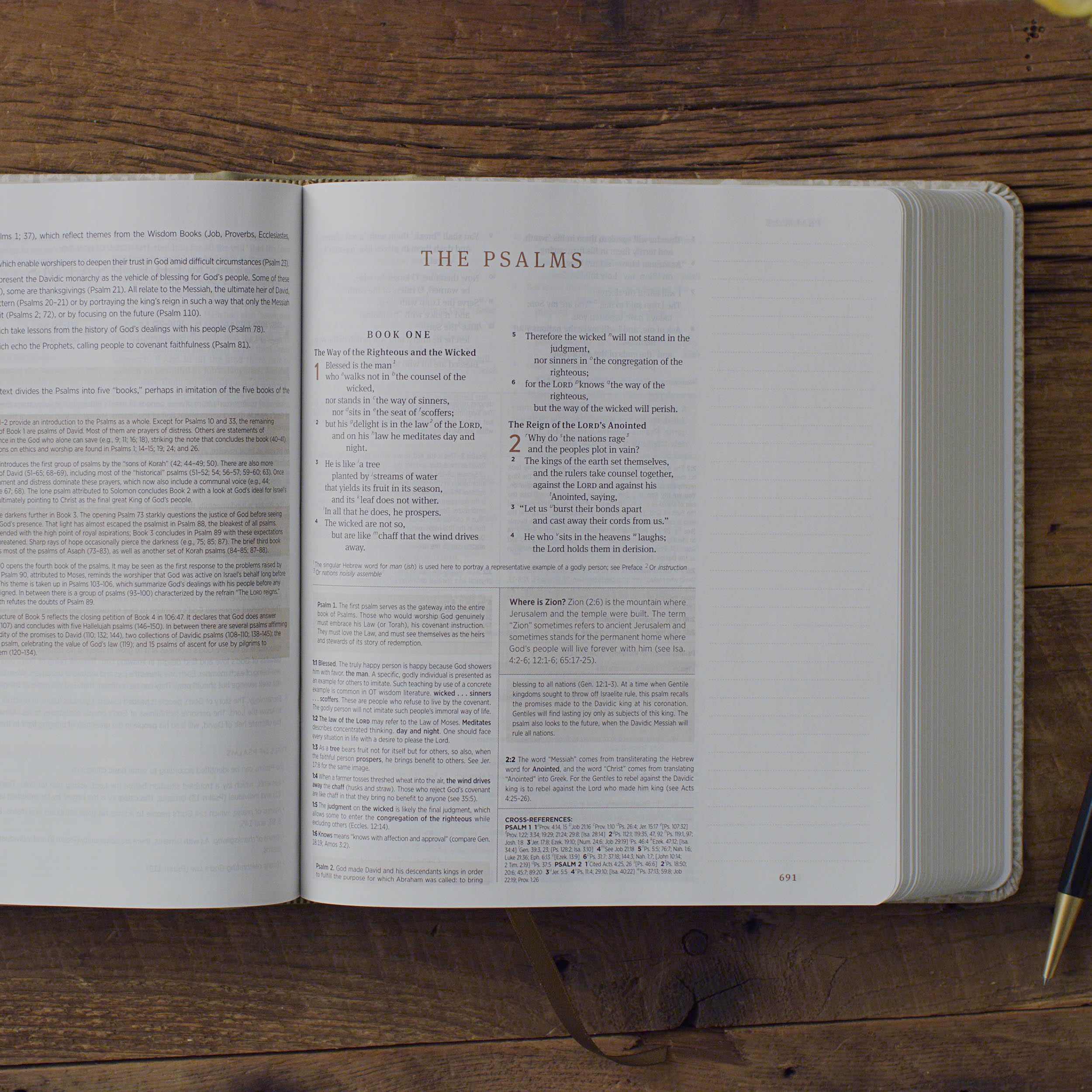 ESV Journaling Study Bible, Artist Series (Cloth Over Board, Lulie Wallace, Isa) - Image 3