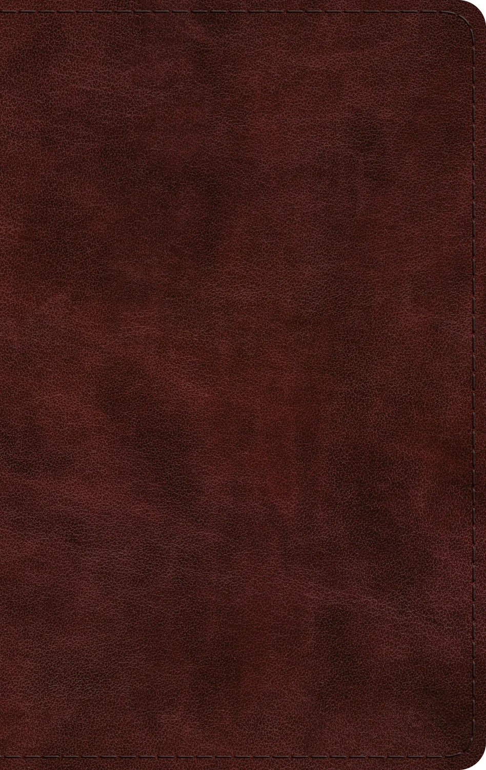 ESV Large Print Thinline Bible (Trutone, Mahogany)