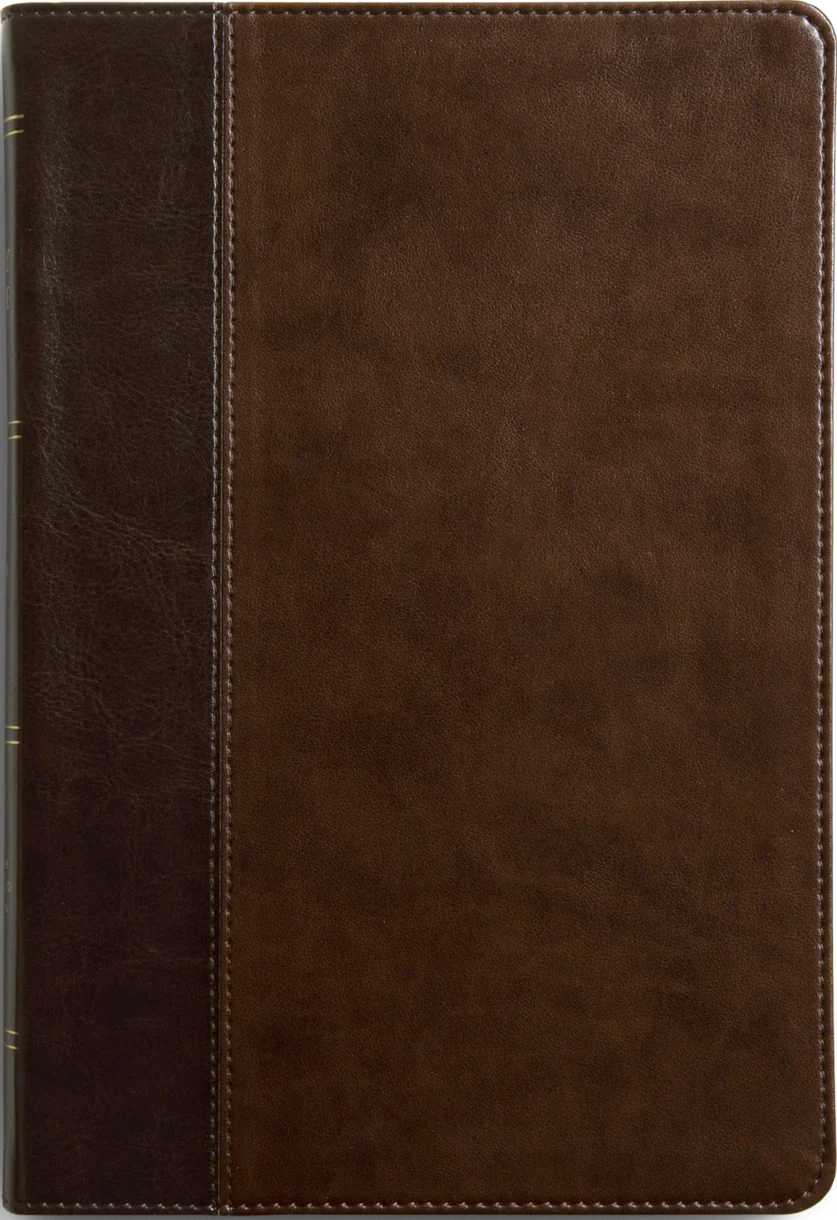 ESV Large Print Thinline Reference Bible (Trutone, Brown/Walnut, Timeless Design) - Image 2