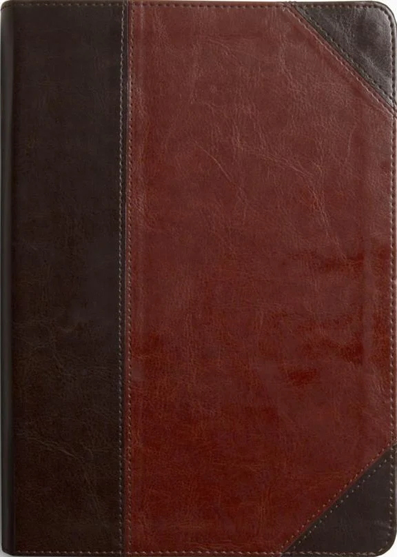 ESV Men's Study Bible (Trutone, Brown/Cordovan, Portfolio Design)