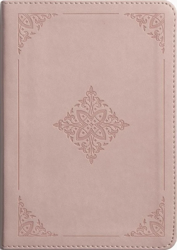 ESV New Testament with Psalms and Proverbs (Trutone, Blush Rose, Fleur-De-Lis Design)