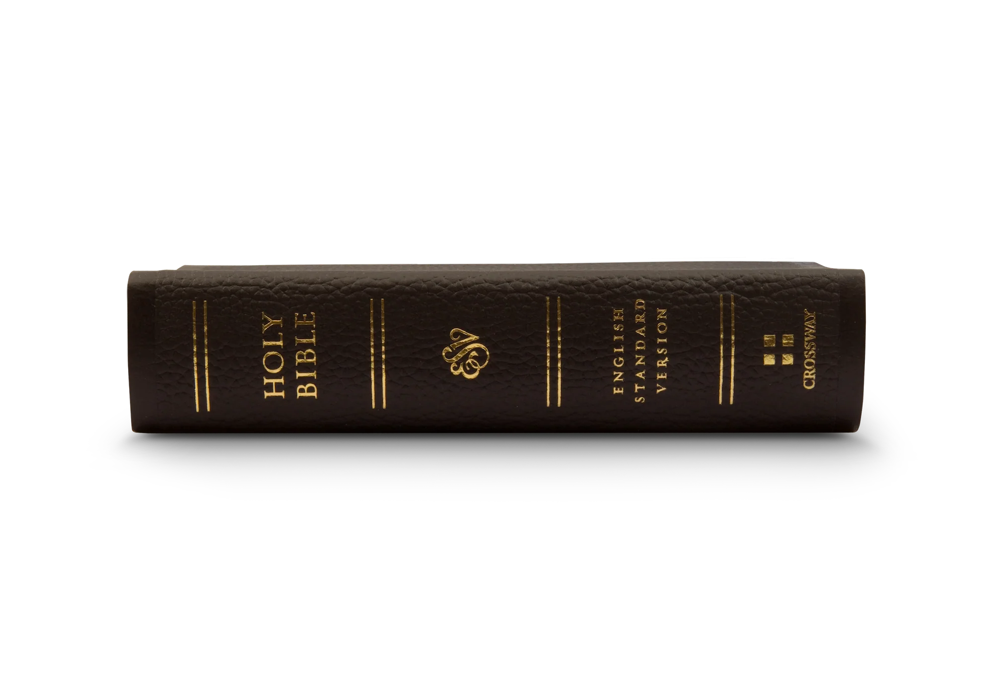 ESV Pocket Bible (Buffalo Leather, Deep Brown) - Image 4