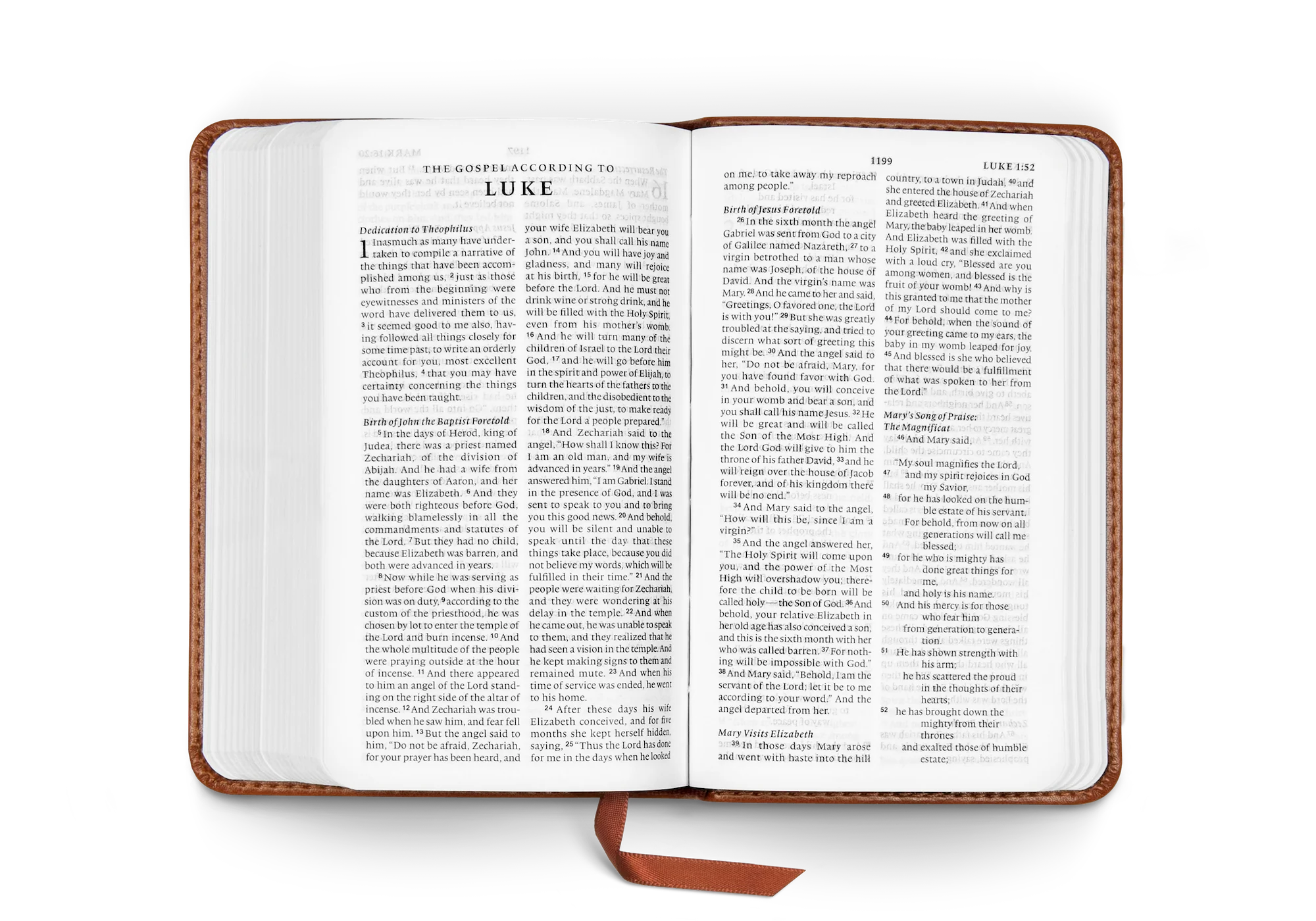ESV Pocket Bible (Trutone, Chestnut) - Image 2