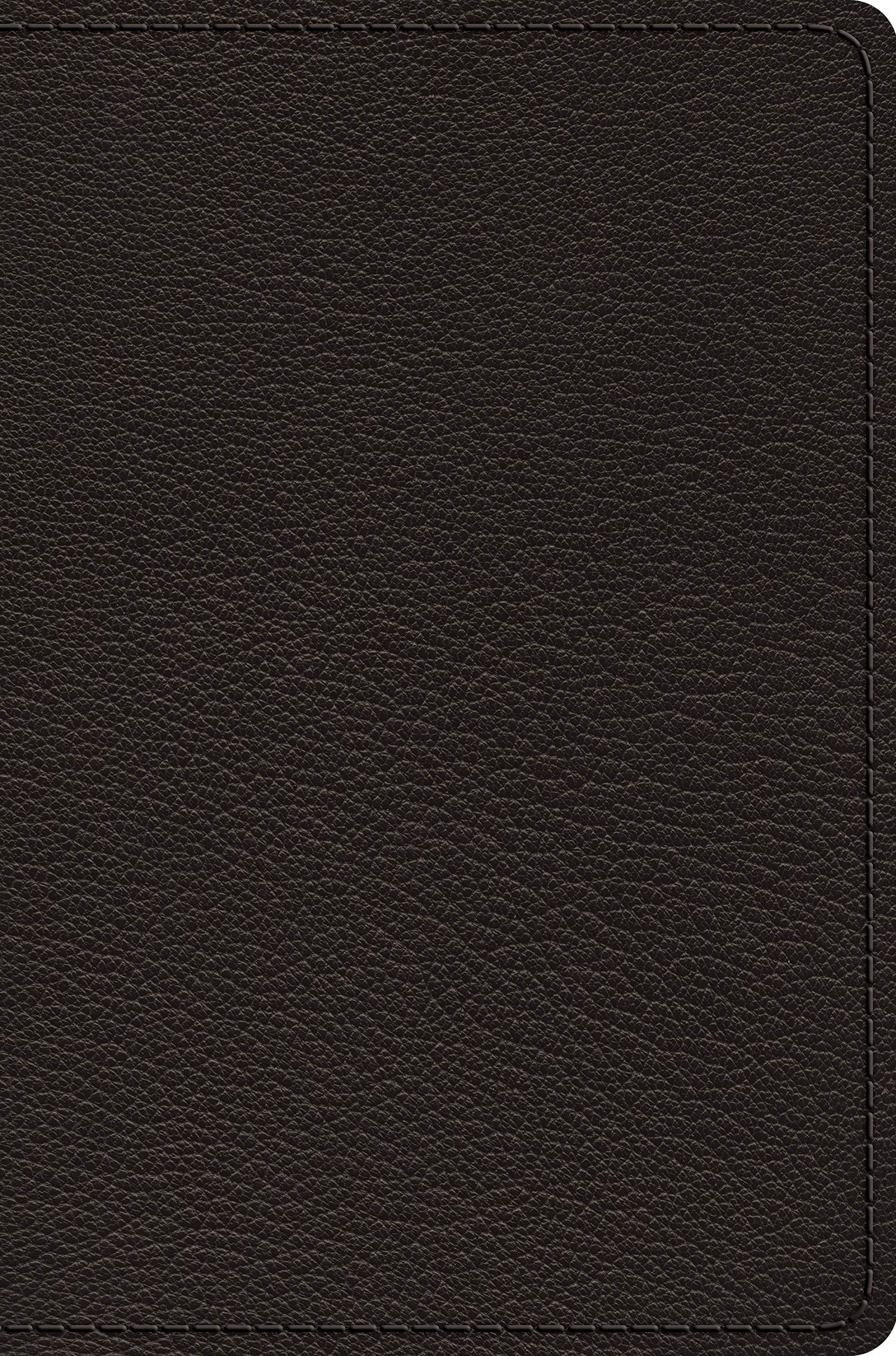ESV Preaching Bible, Verse-By-Verse Edition (Goatskin, Black)