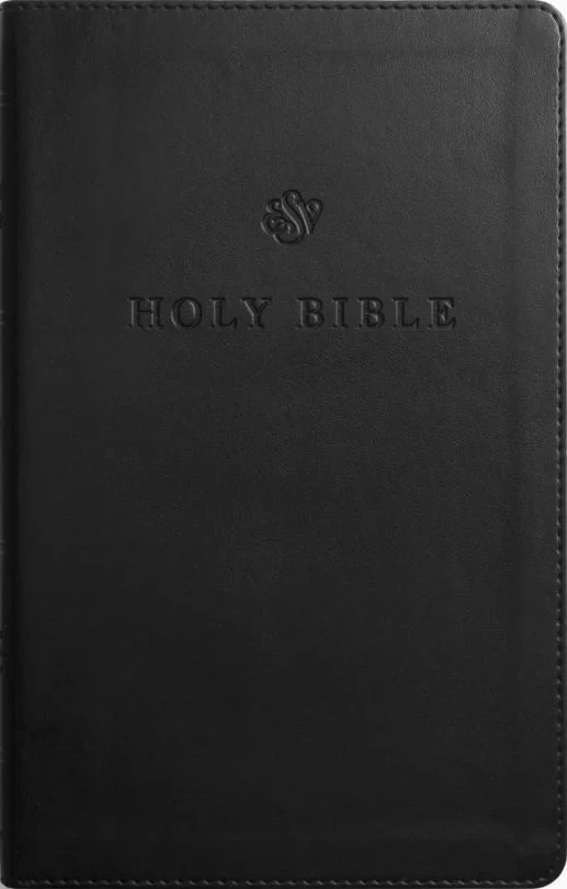 ESV Premium Church Bible, Large Print (Trutone, Black)