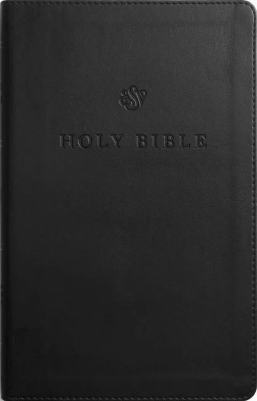 ESV Premium Church Bible, Red Letter (Trutone, Black)