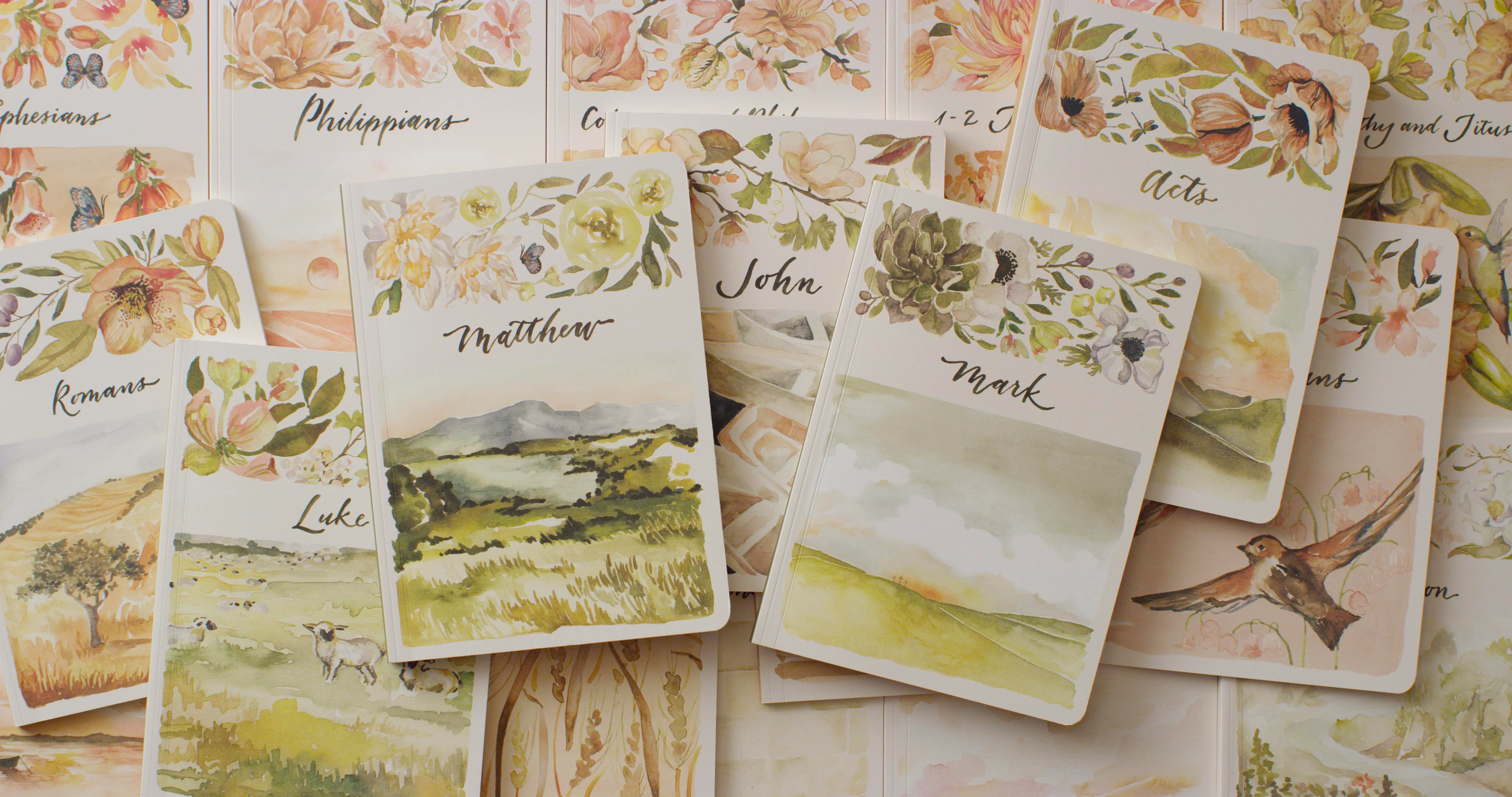 ESV Scripture Journal: New Testament Set (Artwork by Ruth Chou Simons) - Image 8