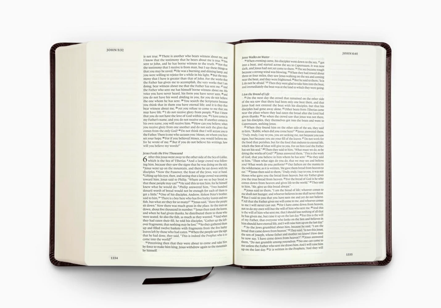 ESV Single Column Journaling Bible, Large Print (Trutone, Deep Brown) - Image 3