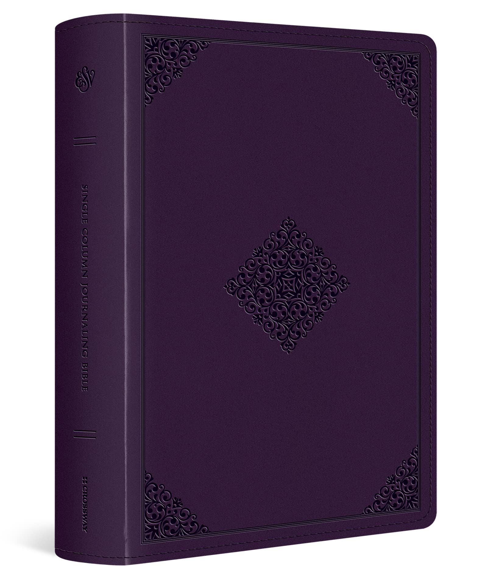 ESV Single Column Journaling Bible, Large Print (Trutone, Lavender, Ornament Design) - Image 2