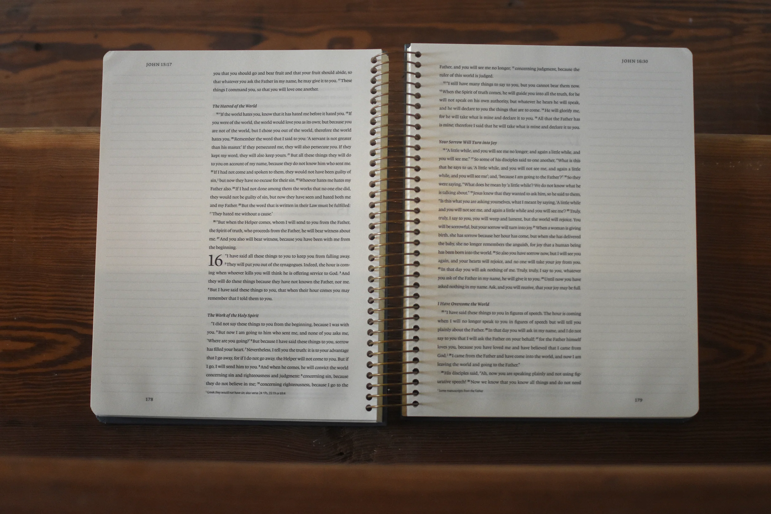 ESV Spiral-Bound Journaling Bible, Five-Volume Set (Hardcover) - Image 7