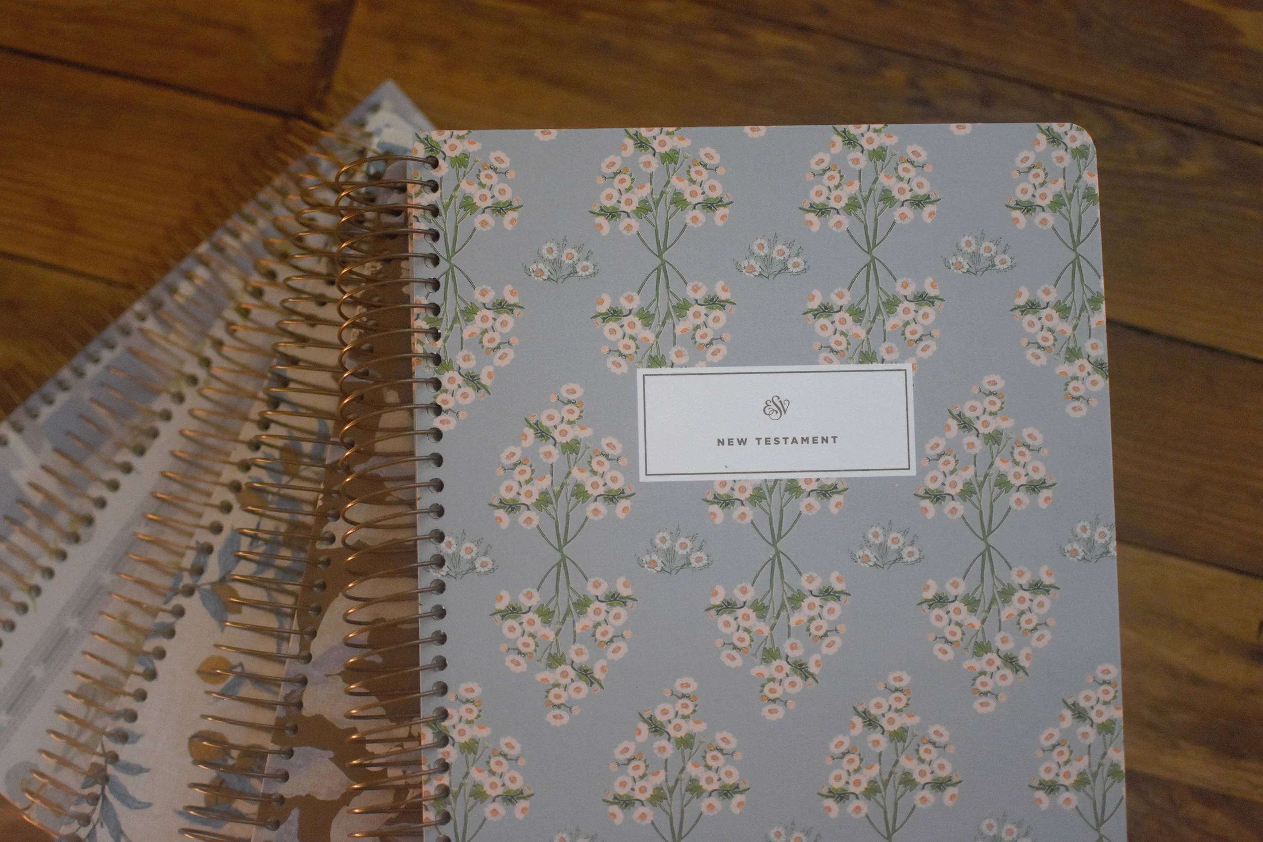 ESV Spiral-Bound Journaling Bible, Five-Volume Set (Hardcover, Cover Artwork by Lulie Wallace) - Image 3