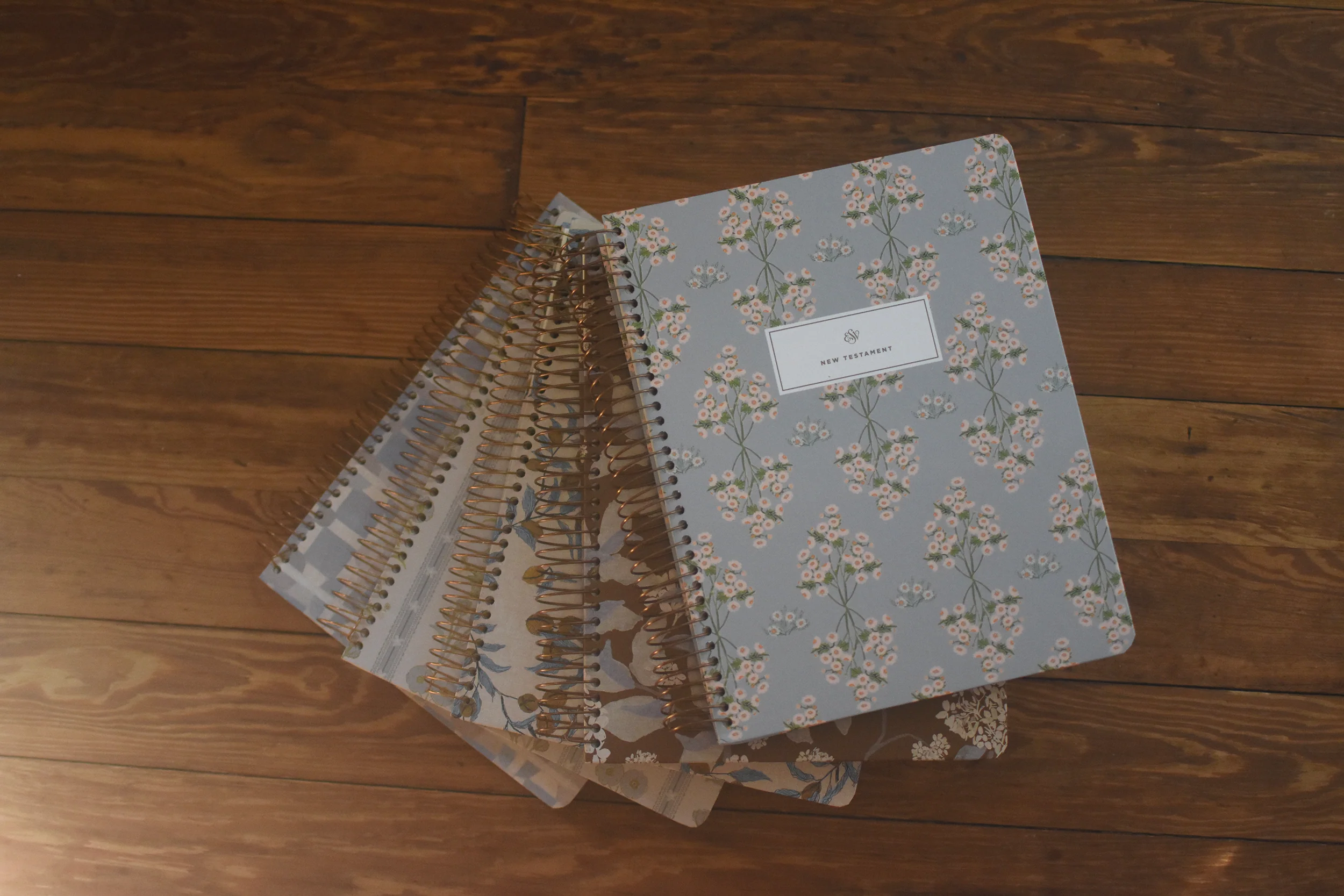 ESV Spiral-Bound Journaling Bible, Five-Volume Set (Hardcover, Cover Artwork by Lulie Wallace) - Image 4