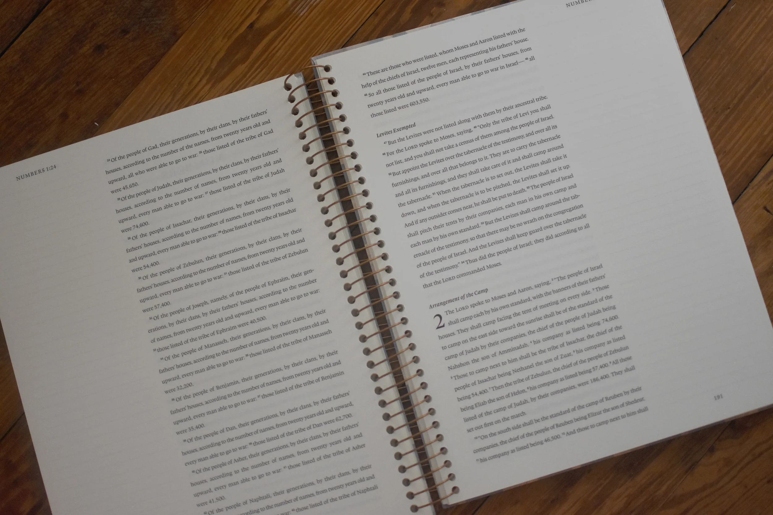 ESV Spiral-Bound Journaling Bible, Five-Volume Set (Hardcover, Cover Artwork by Lulie Wallace) - Image 5