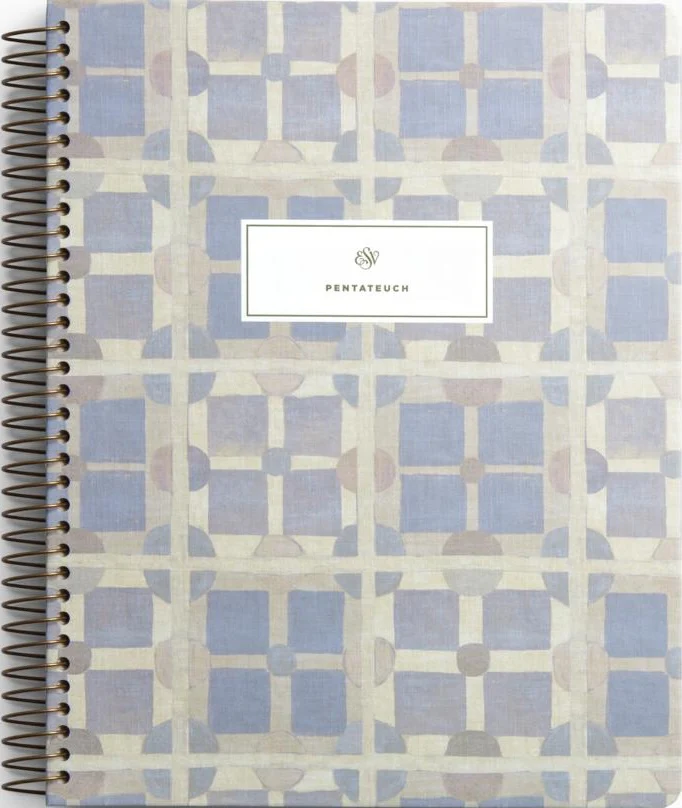 ESV Spiral-Bound Journaling Bible, Pentateuch (Hardcover, Cover Artwork by Lulie Wallace)
