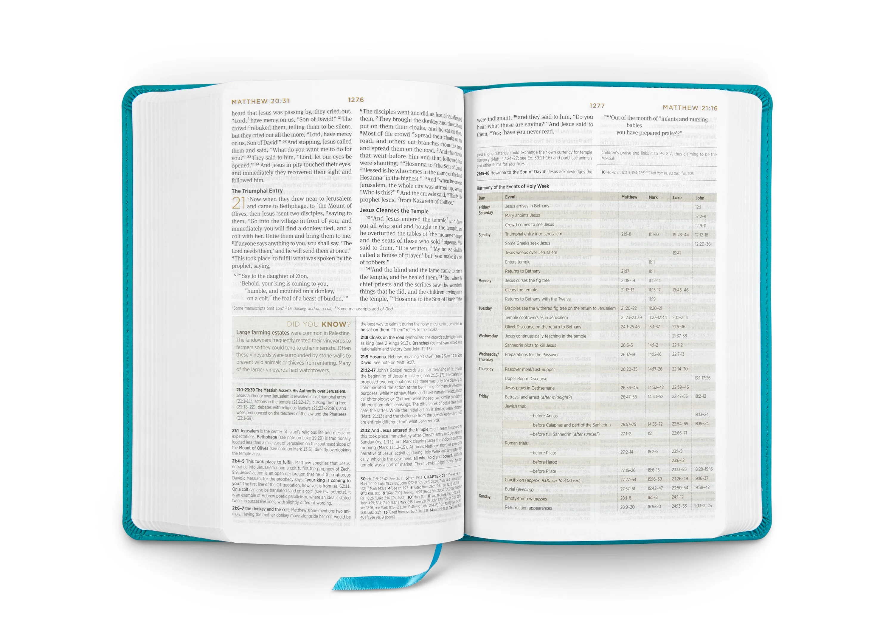 ESV Student Study Bible (TruTone, Turquoise) - Image 3