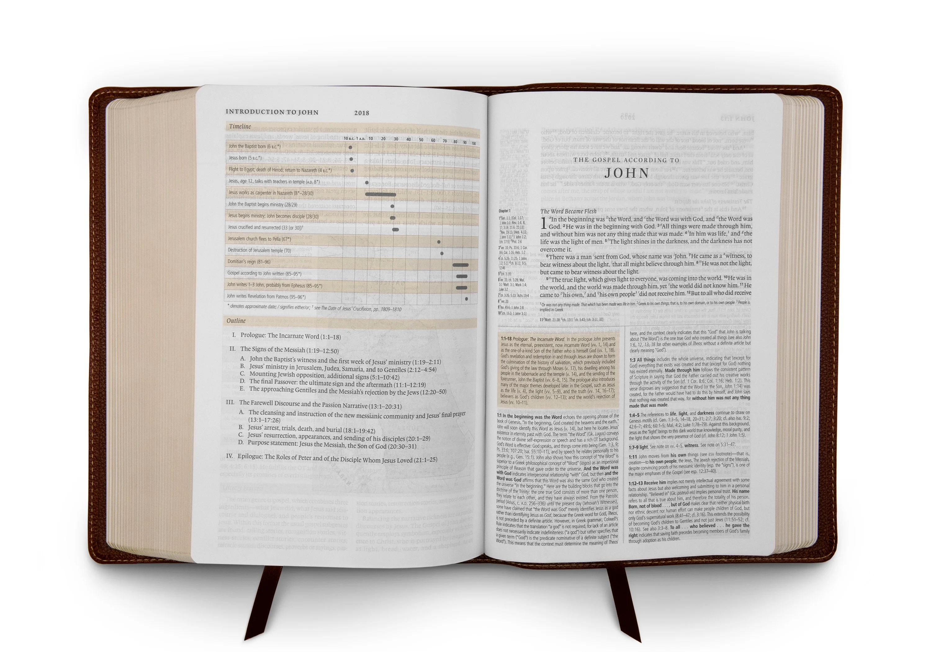 ESV Study Bible (Cowhide, Deep Brown) - Image 10