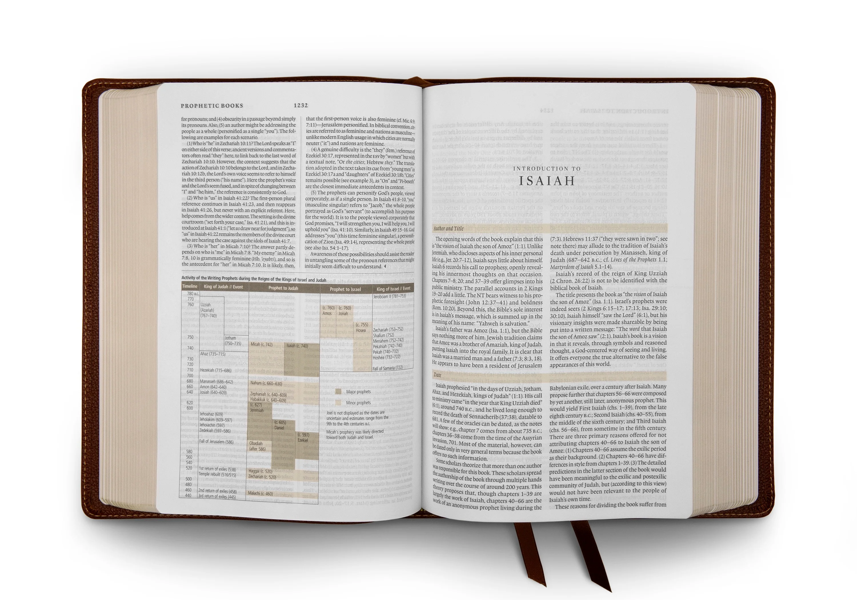 ESV Study Bible (Cowhide, Deep Brown) - Image 6