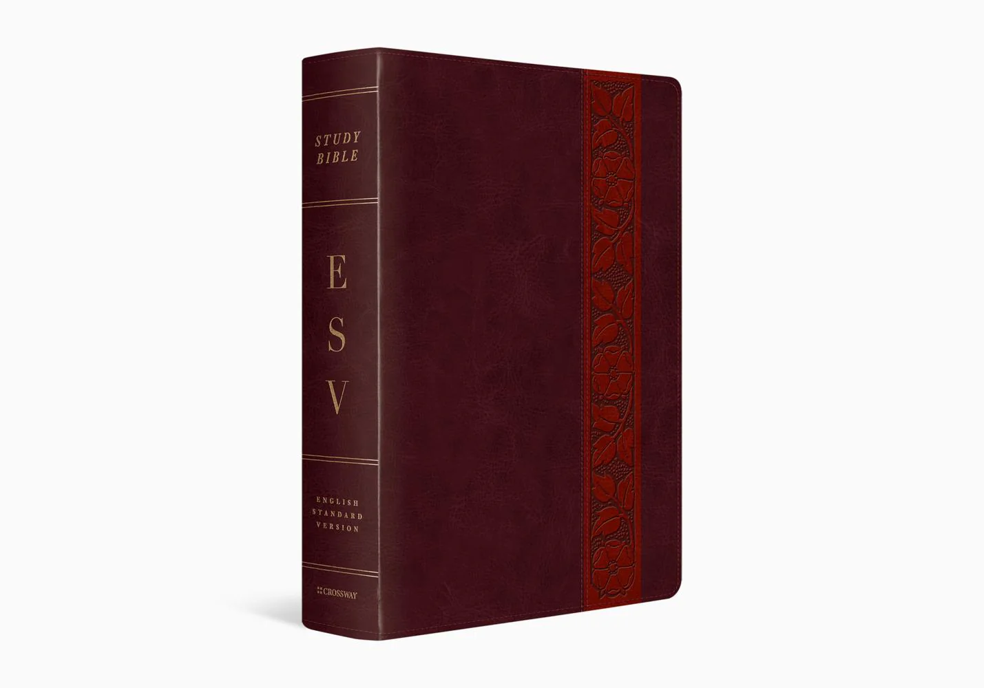ESV Study Bible, Large Print (Trutone, Mahogany, Trellis Design, Indexed) - Image 2