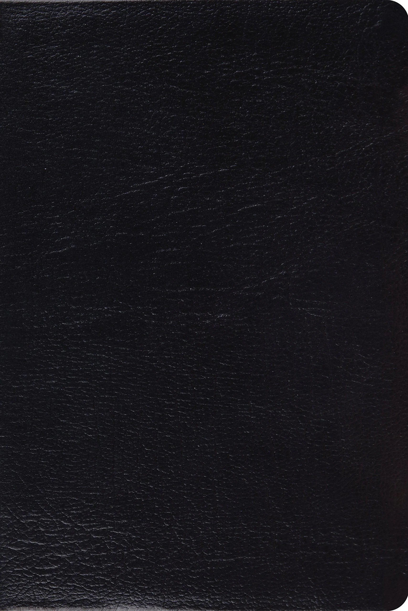 ESV Study Bible, Personal Size (Black, Genuine Leather)