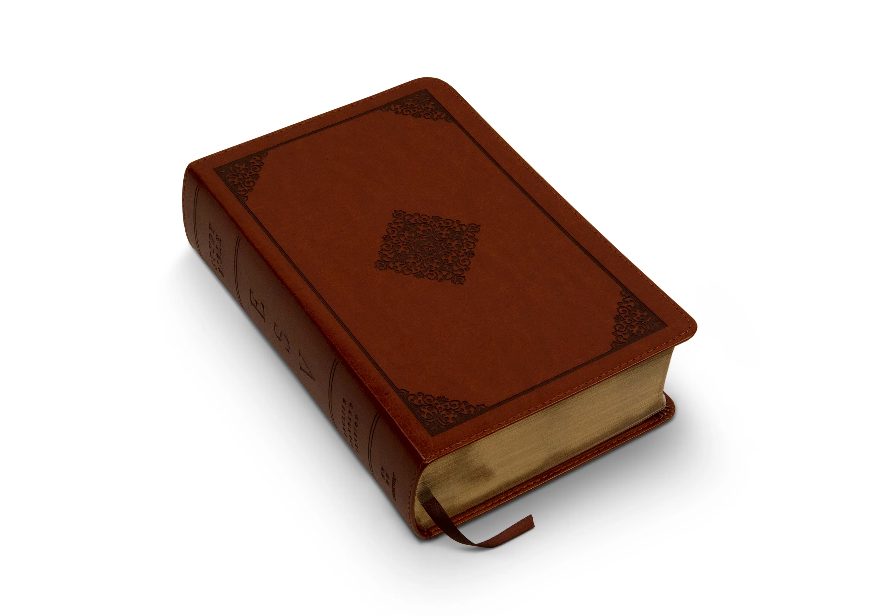 ESV Study Bible, Personal Size (TruTone, Saddle, Ornament Design) - Image 5