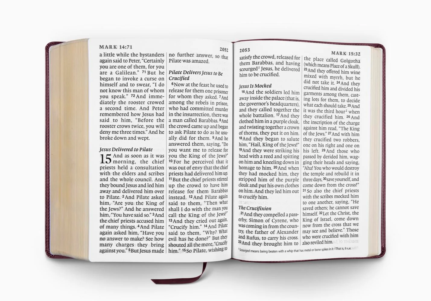 ESV Super Giant Print Bible (TruTone, Burgundy) - Image 2