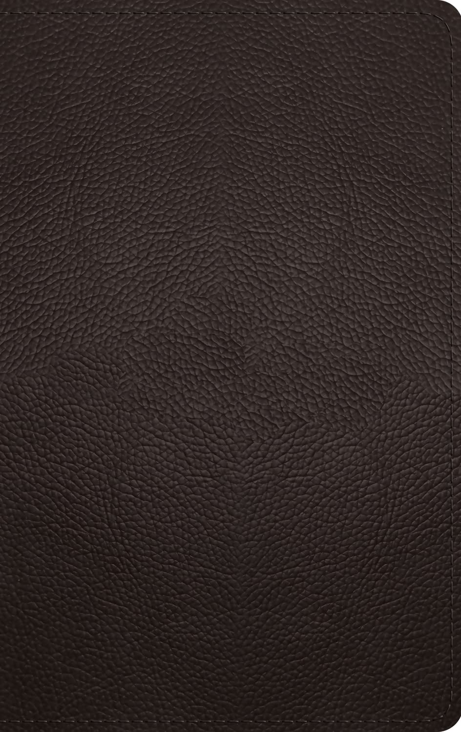ESV Thinline Bible, Red Letter (Buffalo Leather, Deep Brown)