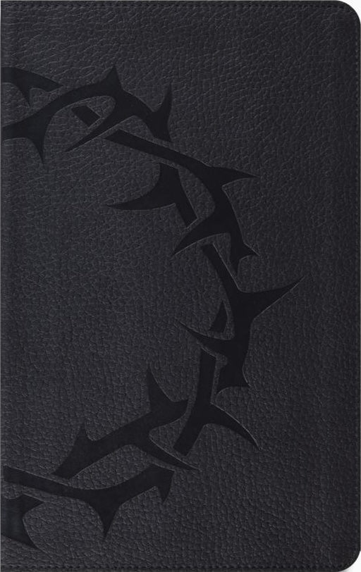 ESV Thinline Bible, Red Letter (Trutone, Charcoal, Crown Design)