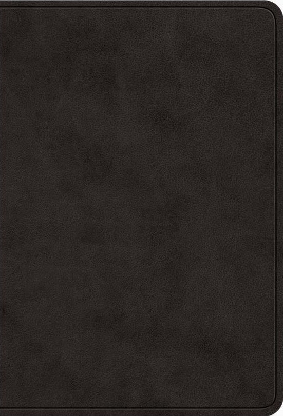 ESV Value Large Print Compact Bible, Red Letter (Trutone, Black)