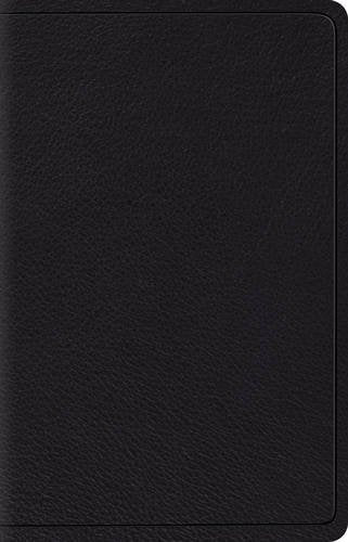 ESV Wide Margin Reference Bible (Top Grain Leather, Black)