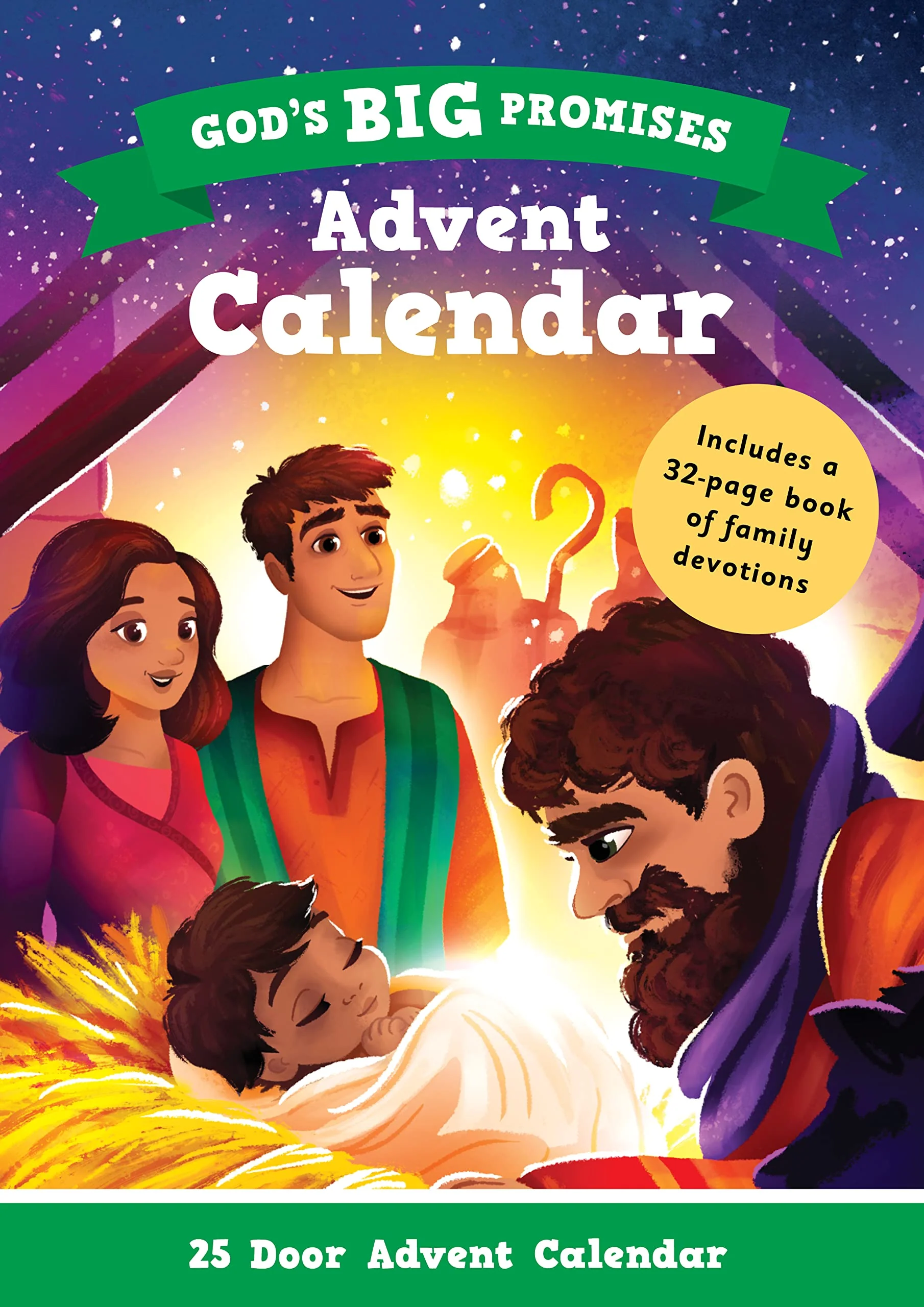 God's Big Promises Advent Calendar and Family Devotions: 25 Door Advent Calendar (God's Big Promises)