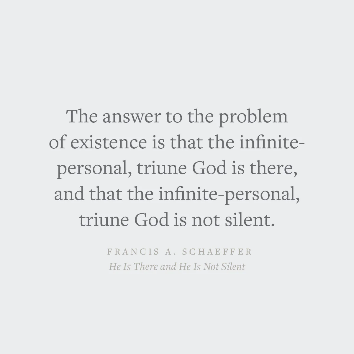 He Is There and He Is Not Silent - Image 5