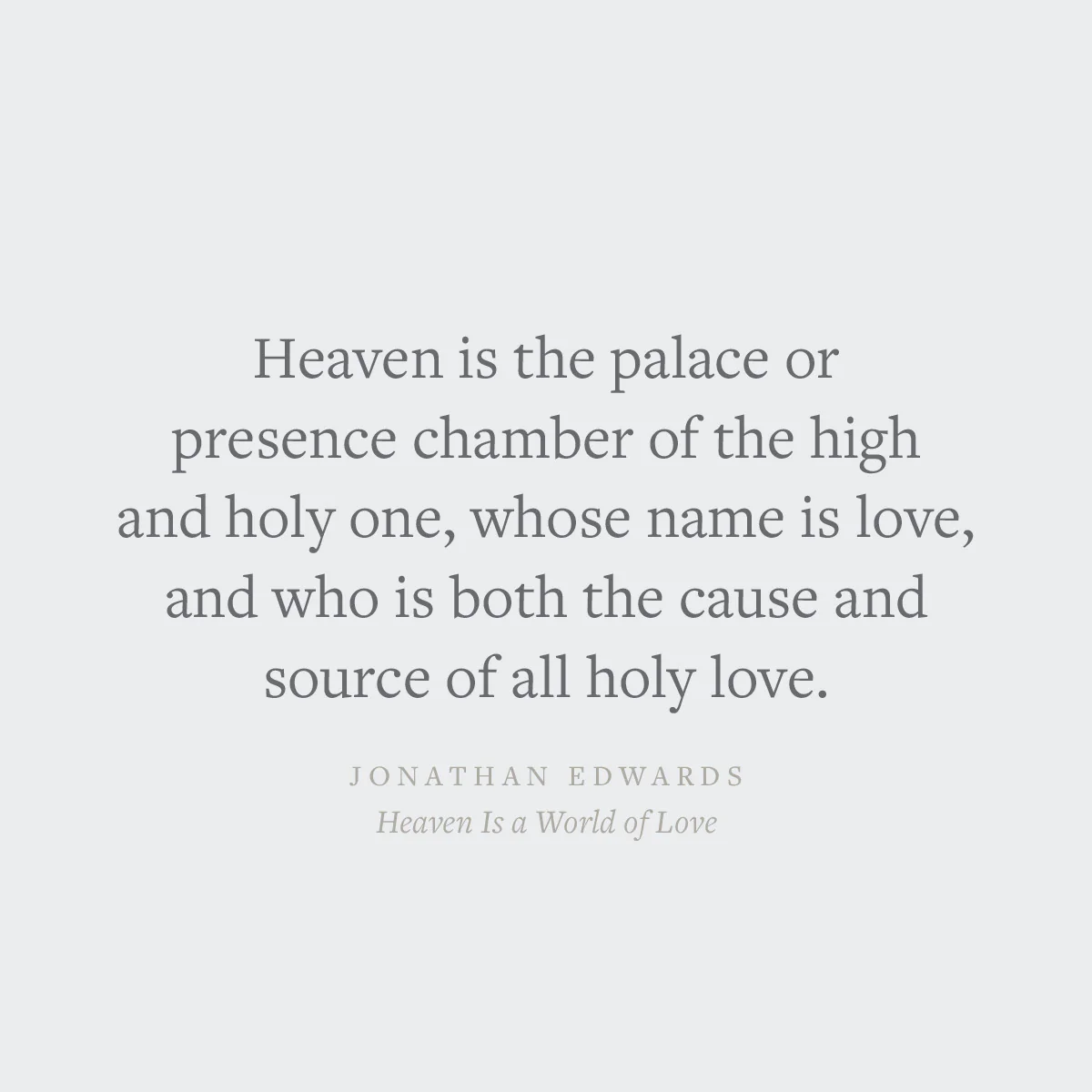 Heaven Is a World of Love (Crossway Short Classics) - Image 2