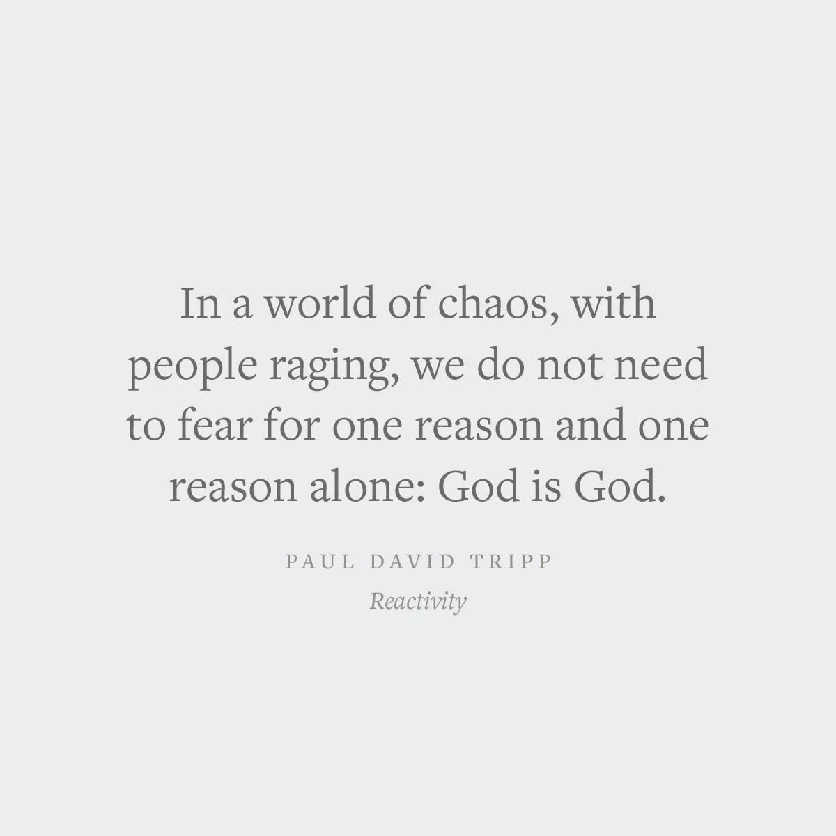 Reactivity: How the Gospel Transforms Our Actions and Reactions - Image 7
