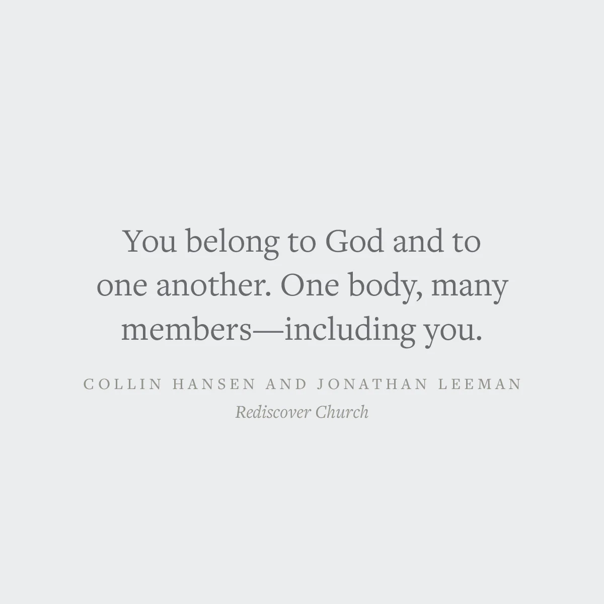 Rediscover Church: Why the Body of Christ Is Essential (The Gospel Coalition and 9Marks) - Image 2